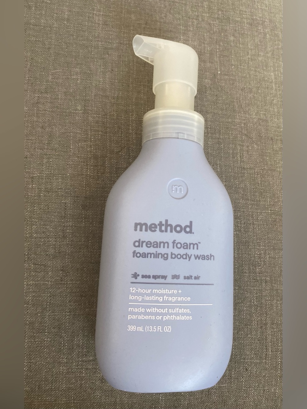 Method Dream Foam Foaming Body Wash Sea Spray Salt Air 13.5 oz